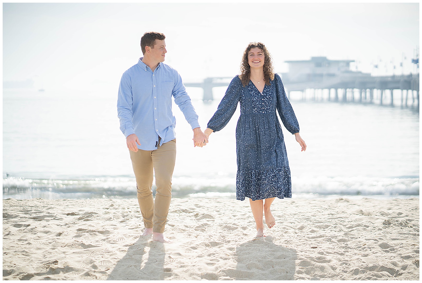 long beach family photography, belmont pier