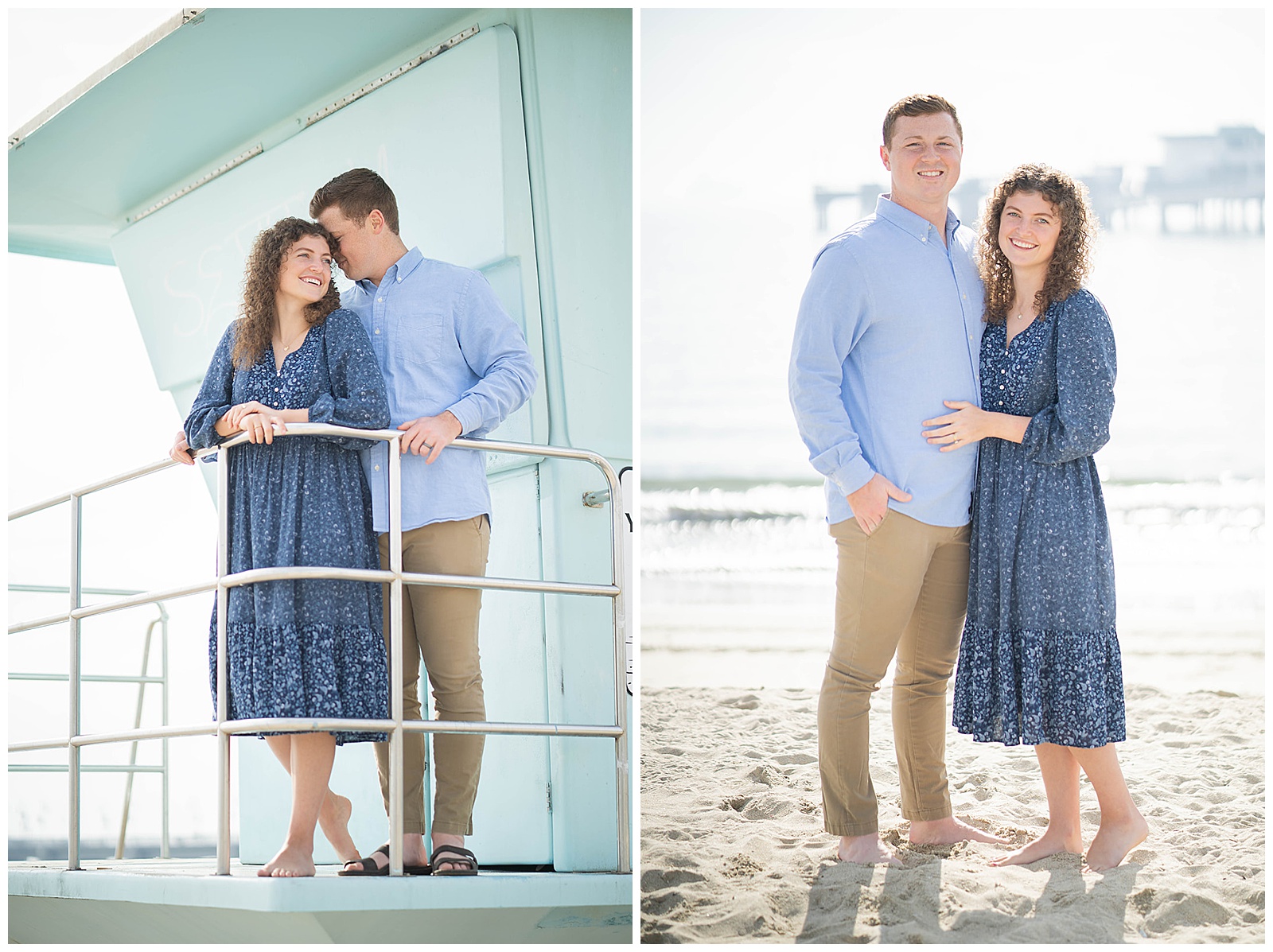 long beach family photography, belmont pier