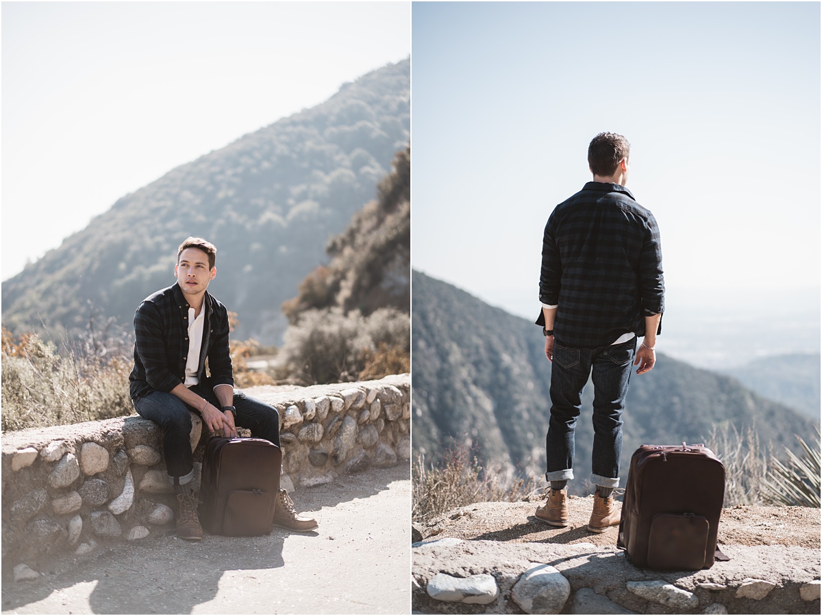 hermit falls outdoor portrait